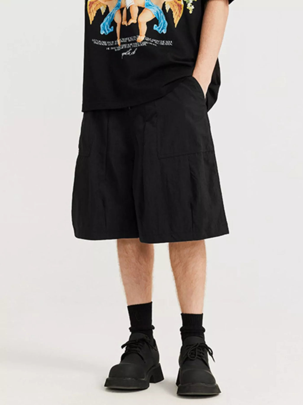 Men's Loose-Fit Drawstring Shorts