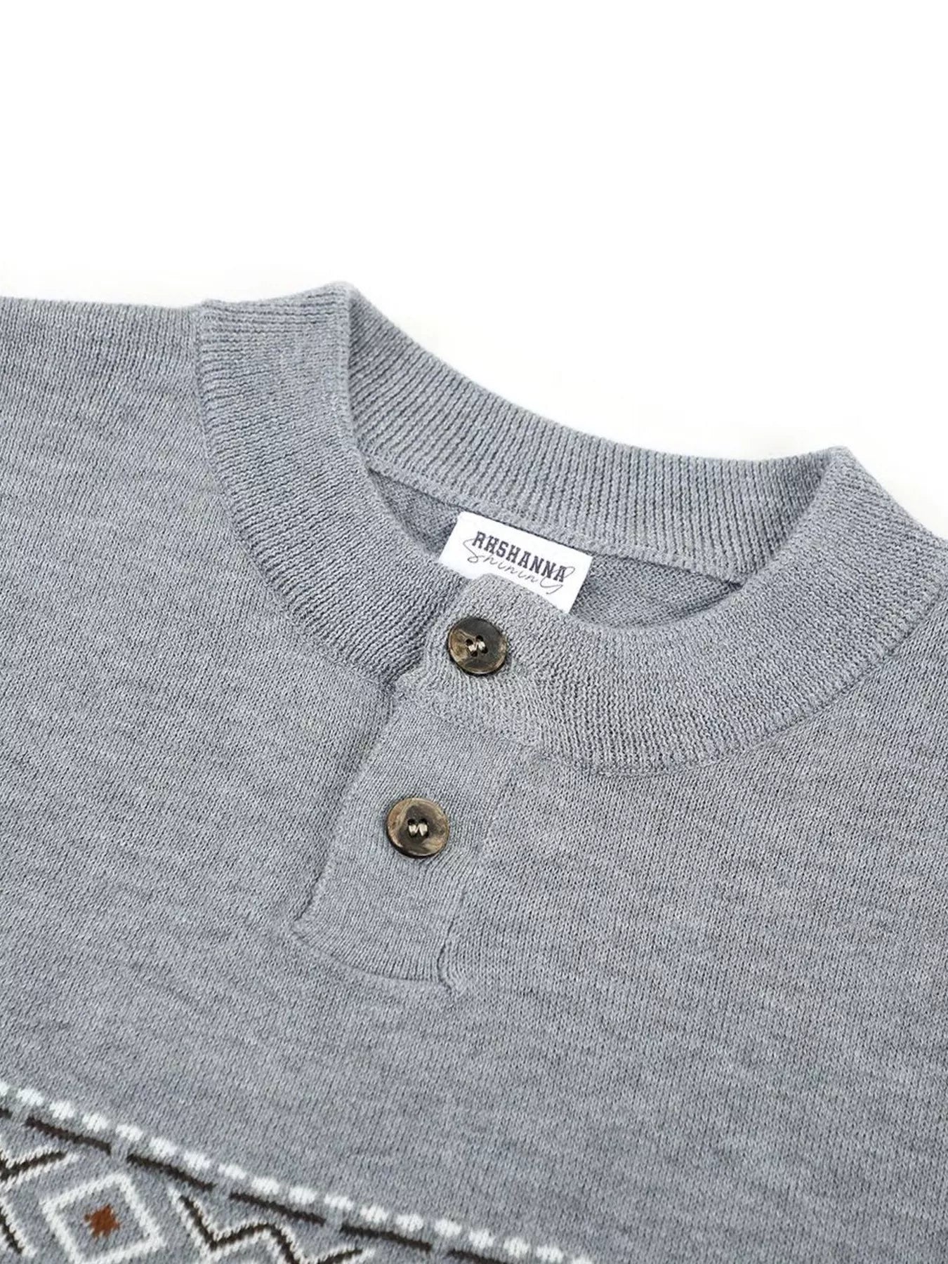 Men's Short Sleeve Knit Top