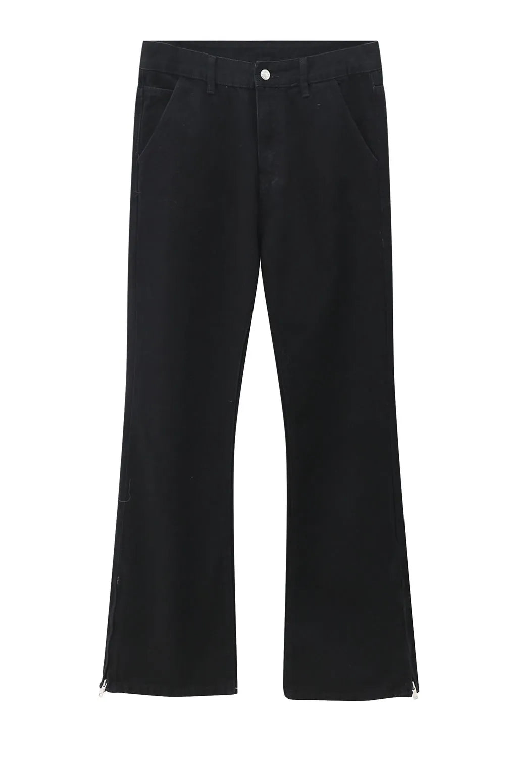Mid Rise Jeans with Pockets