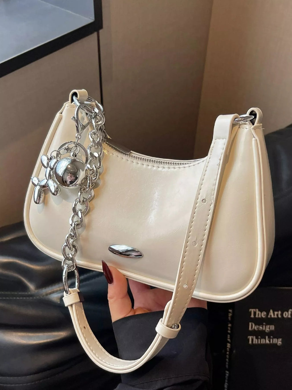 PU Leather Shoulder Bag