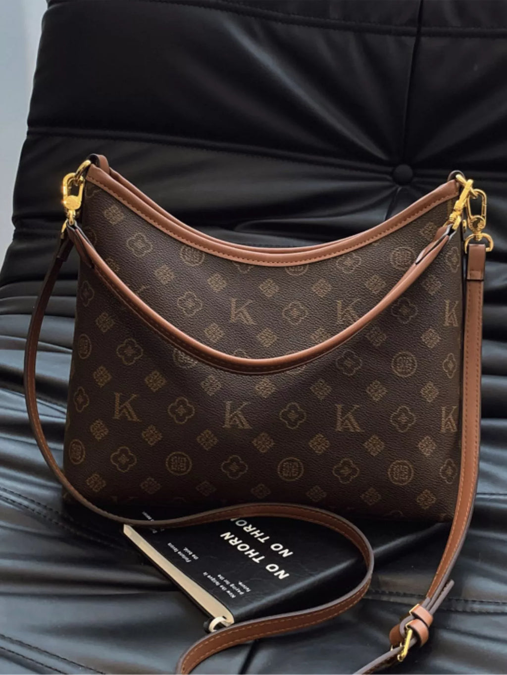 Monogram Pattern Shoulder Bag