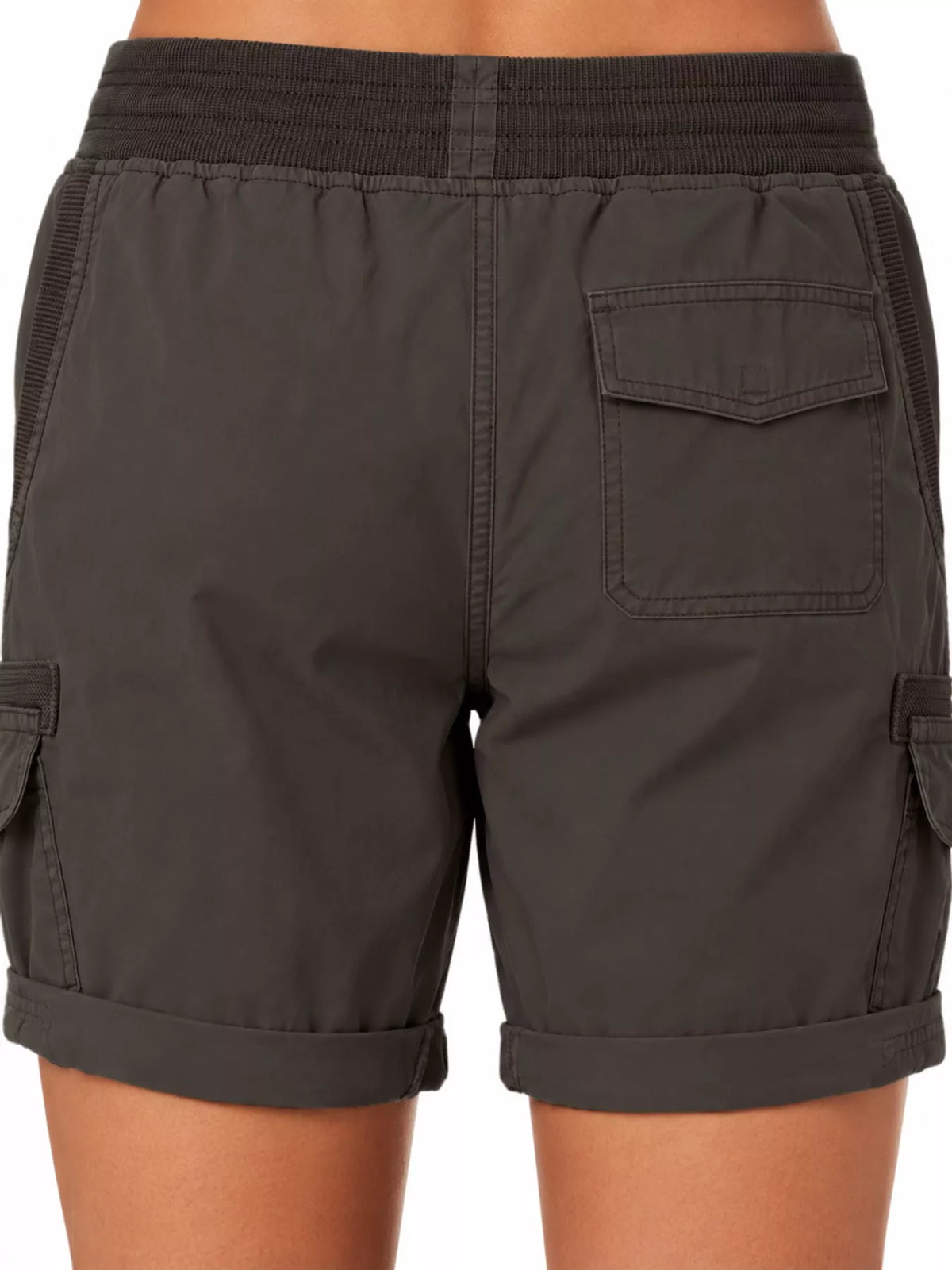 Full Size Drawstring Cargo Shorts Plus Size