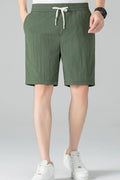 Men's Plus Size Casual Drawstring Shorts