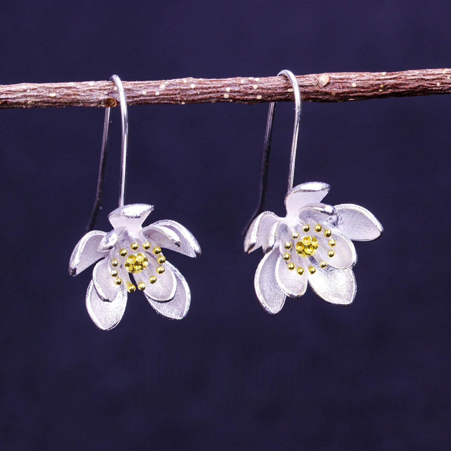 Fashion Vintage Flower Earrings For Women
