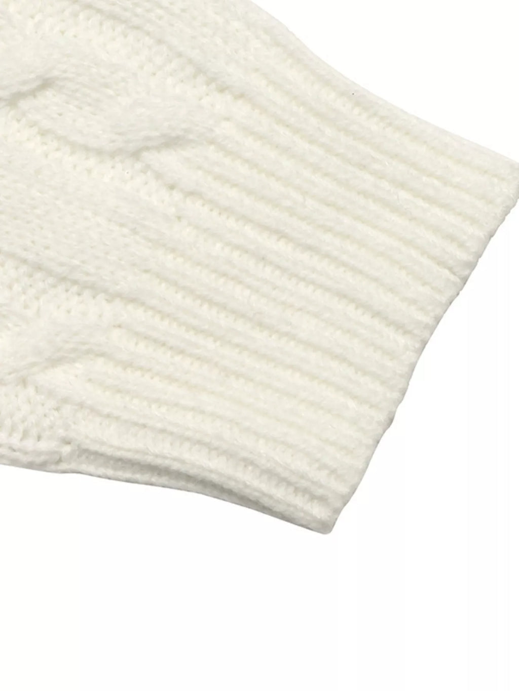 Cable Knit Long Sleeve Sweater
