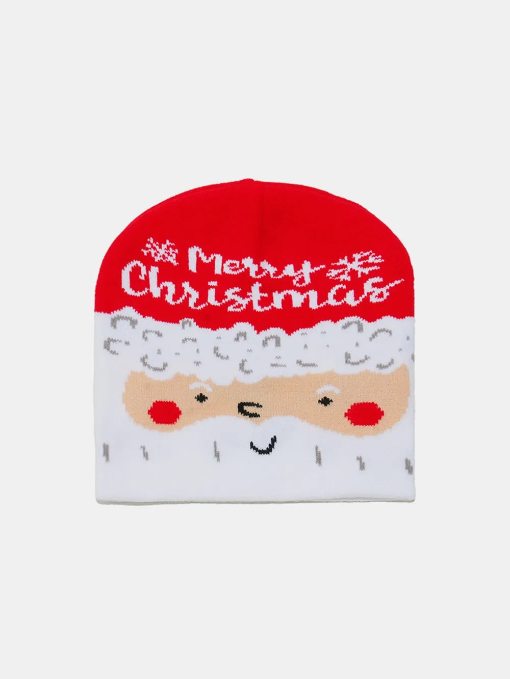 Christmas Pattern Knit Hat
