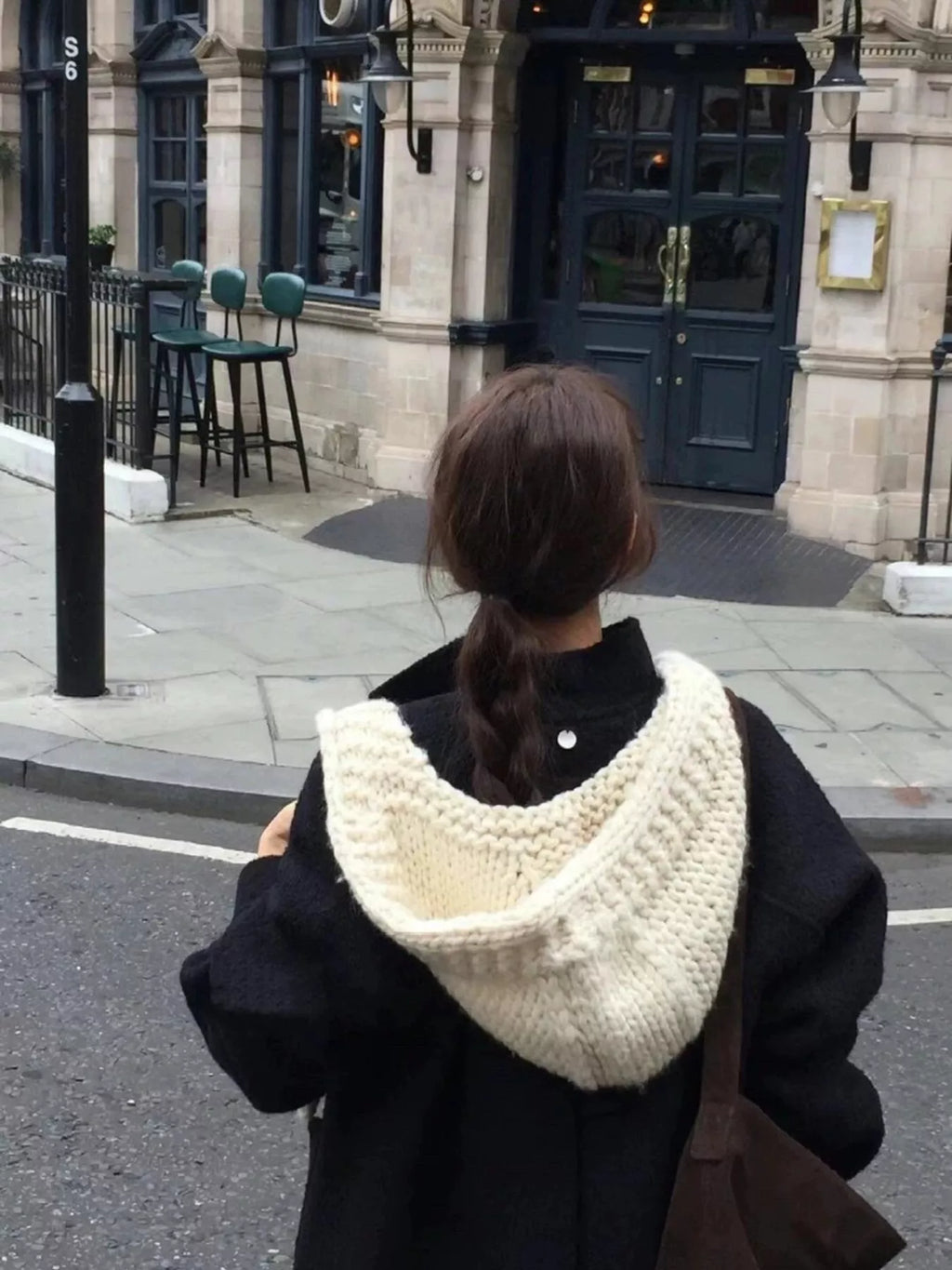 Knitted Earflap Beanie Hat