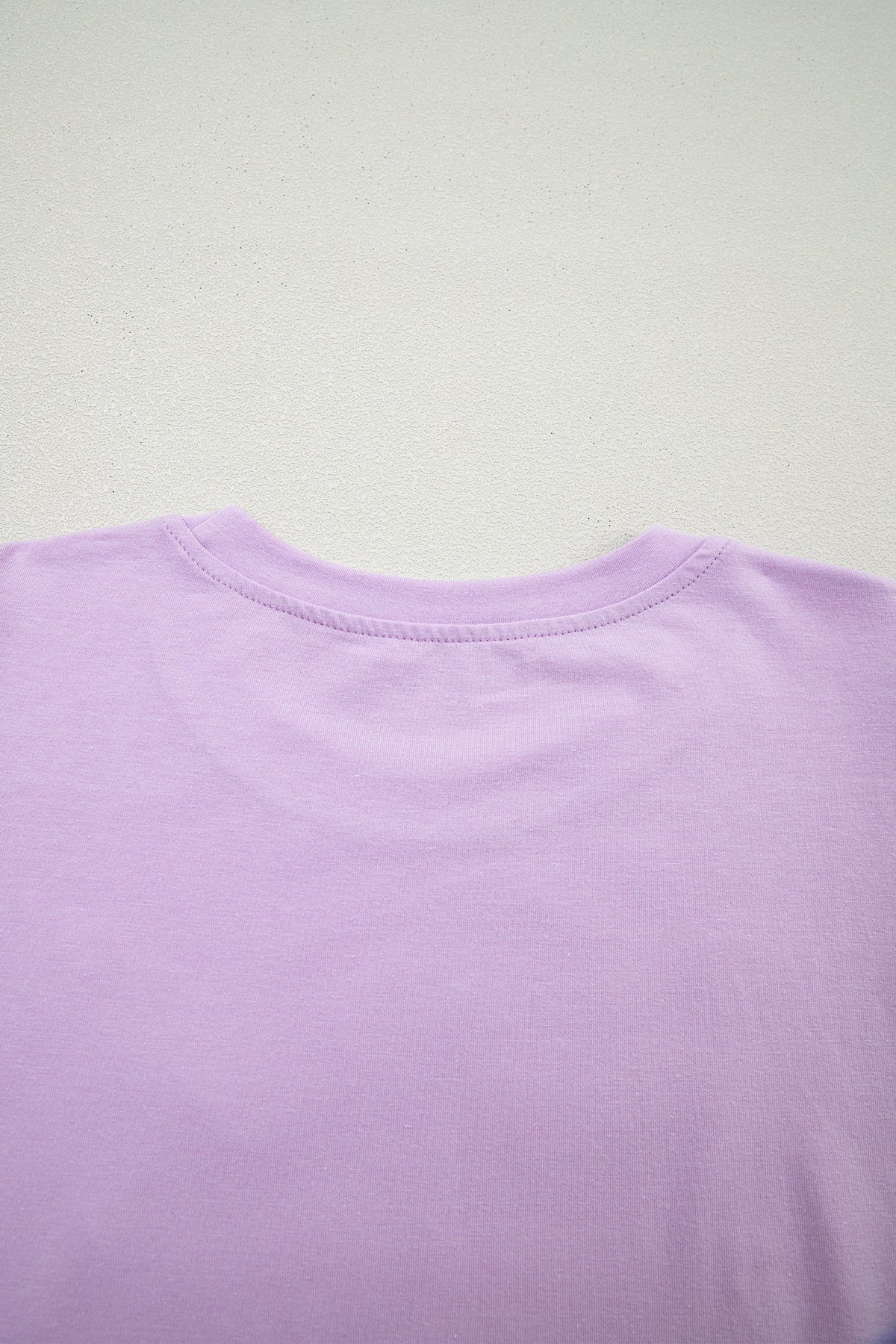 Mardi Gras Sequin Graphic Patchwork T-Shirt