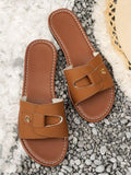 Open Toe Flats Sandals