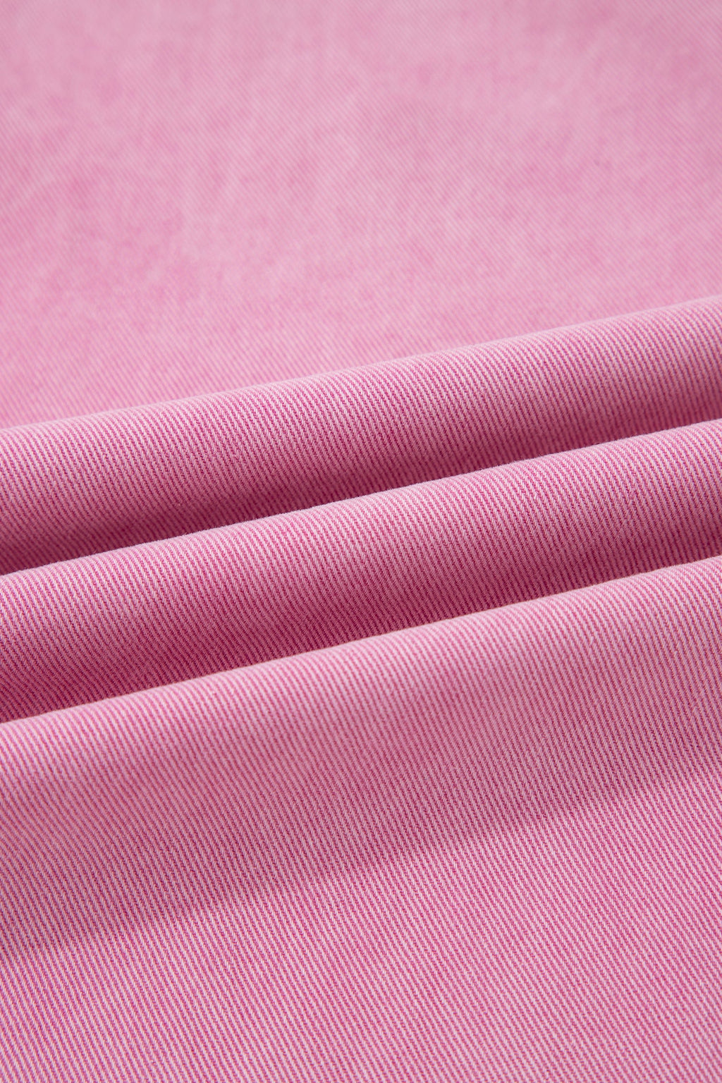 Pink Beaded Side Detail Split Loose Jeans