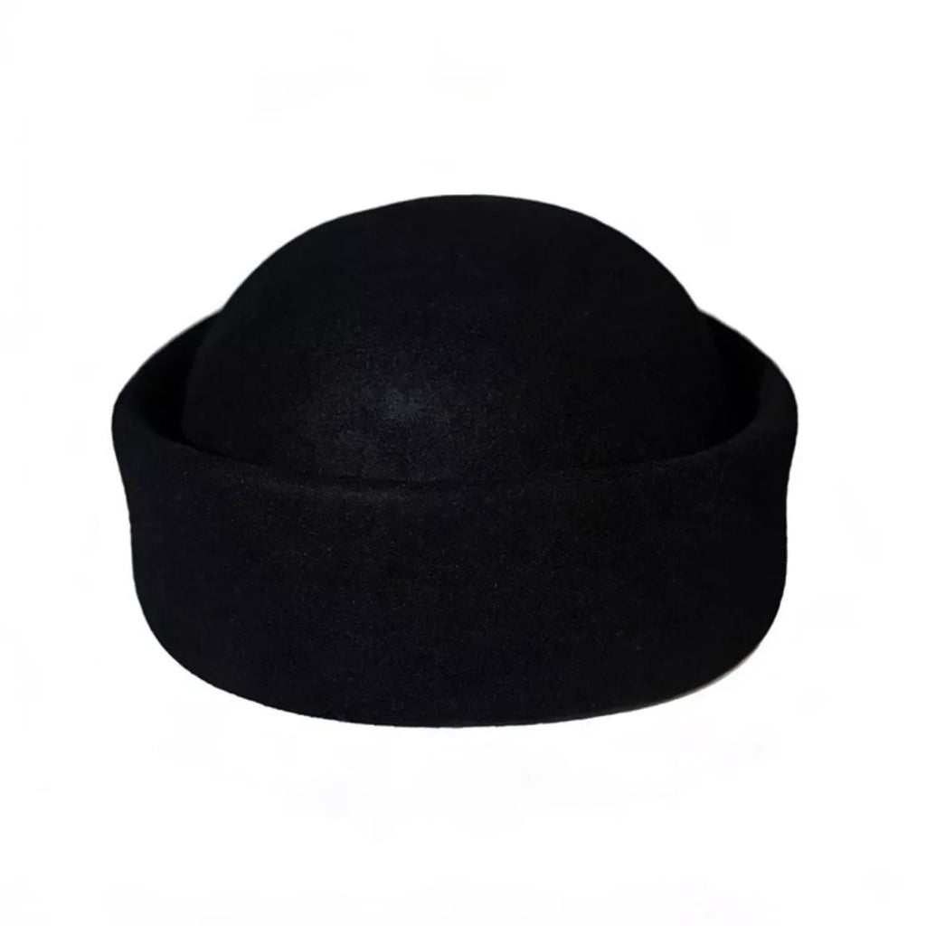 Wool Pillbox Hat