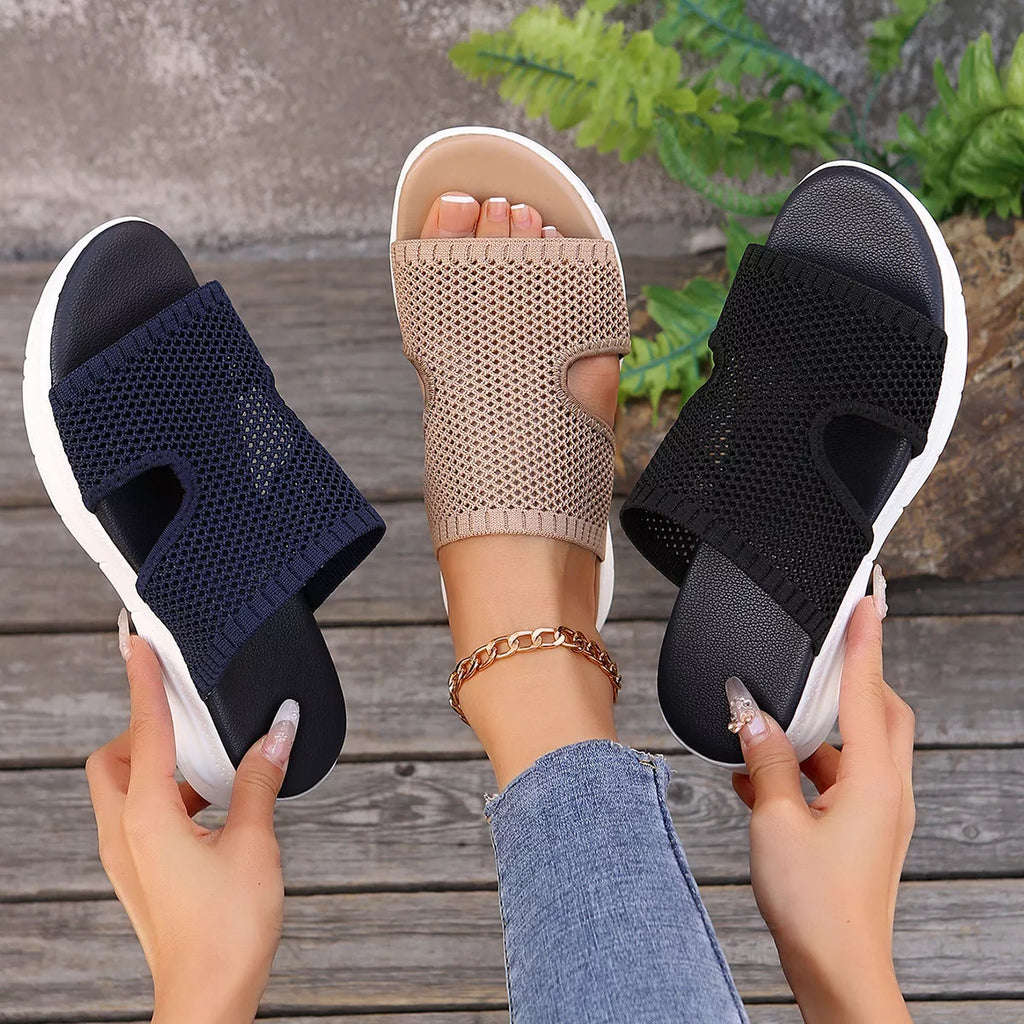 Breathable Mesh Open Toe Sandals