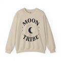 Moon Tribe Crewneck Sweatshirt – Crescent Moon Graphic Cozy Pullover