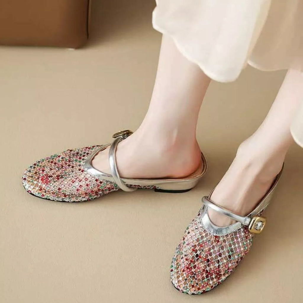 Hollow Out Wedge Sandal