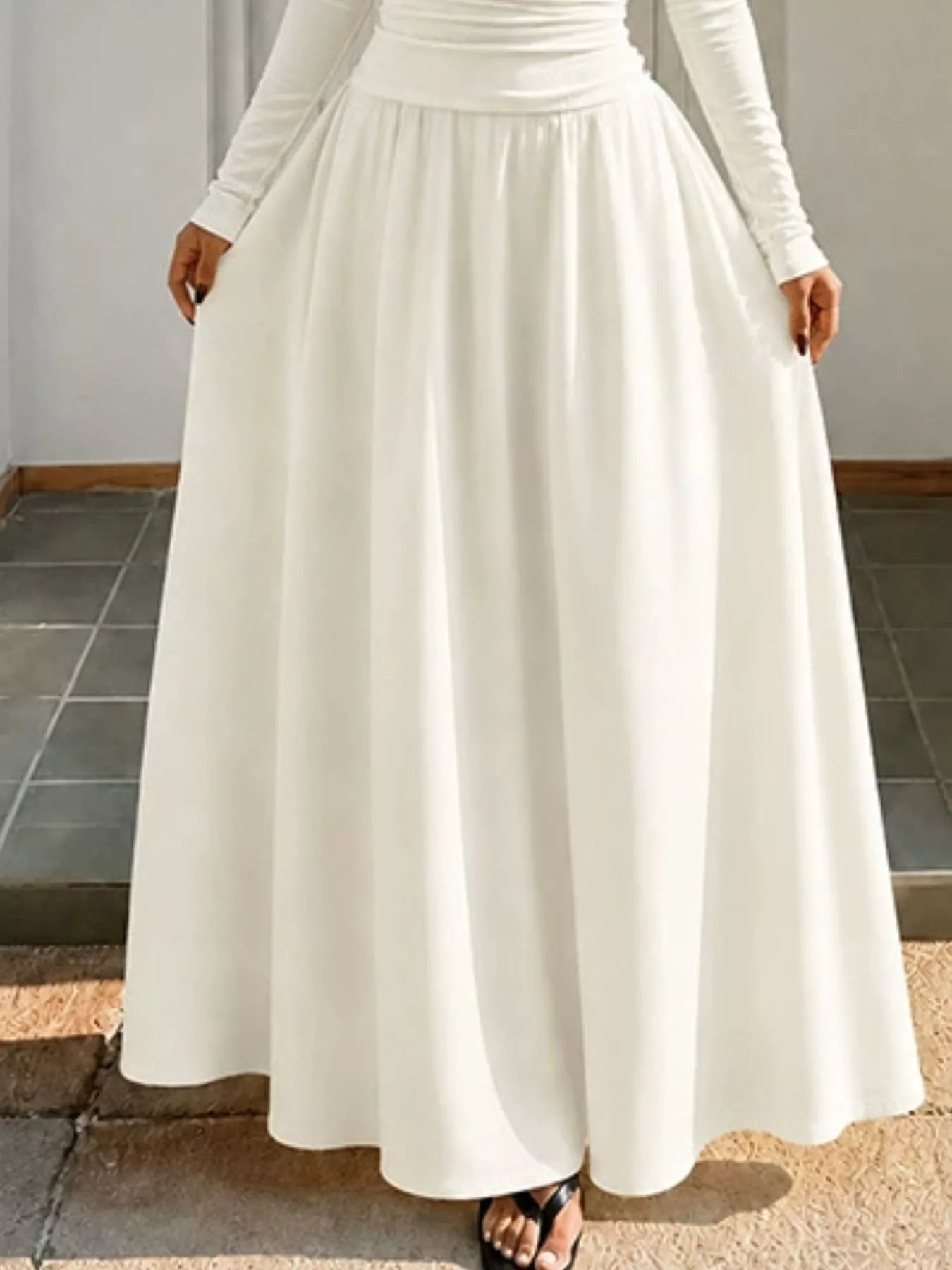 Off-the-Shoulder Maxi Dress