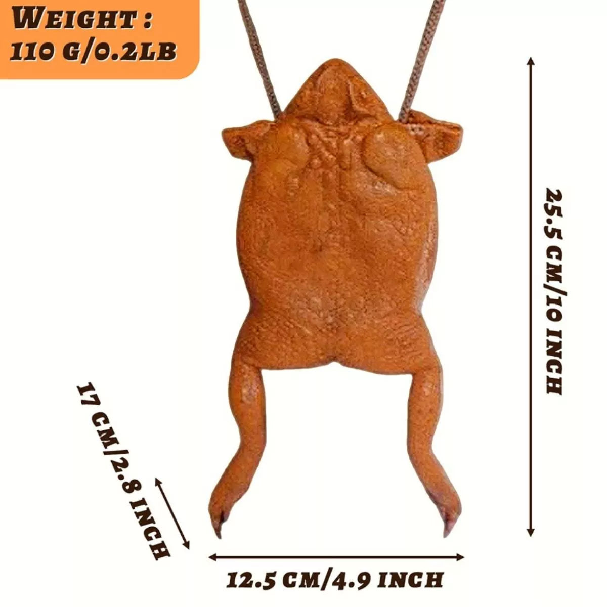 Frog-Shaped Crossbody Bag