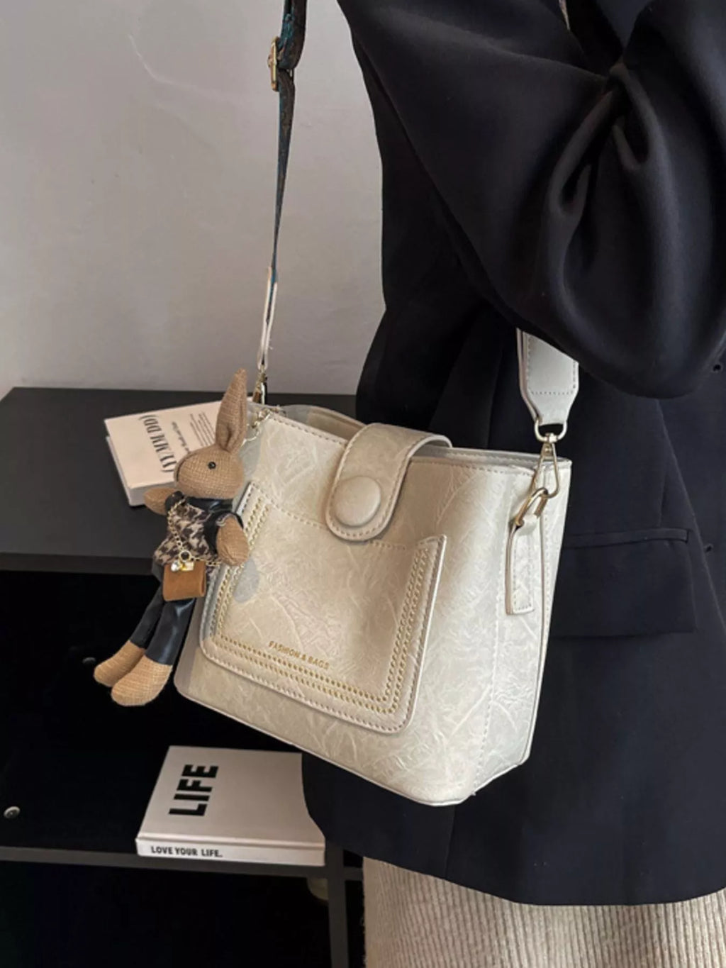 PU Leather Crossbody Bag