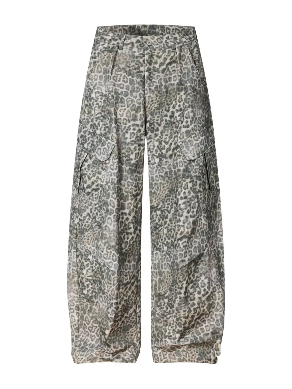 Men's Leopard Print Cargo Pants