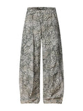 Men's Leopard Print Cargo Pants