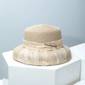 Straw Hat with Ribbon