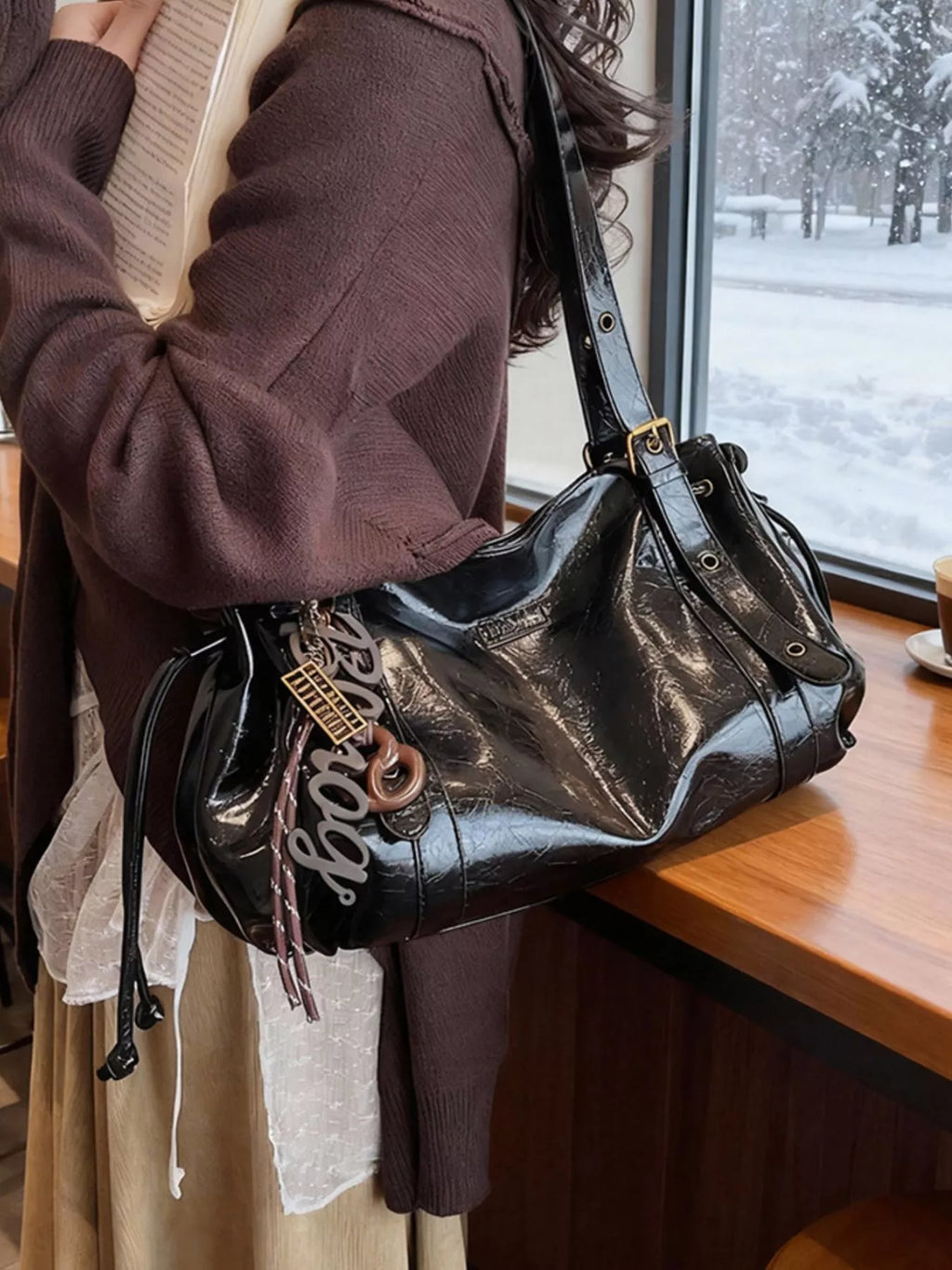 Adjustable Strap Shoulder Bag