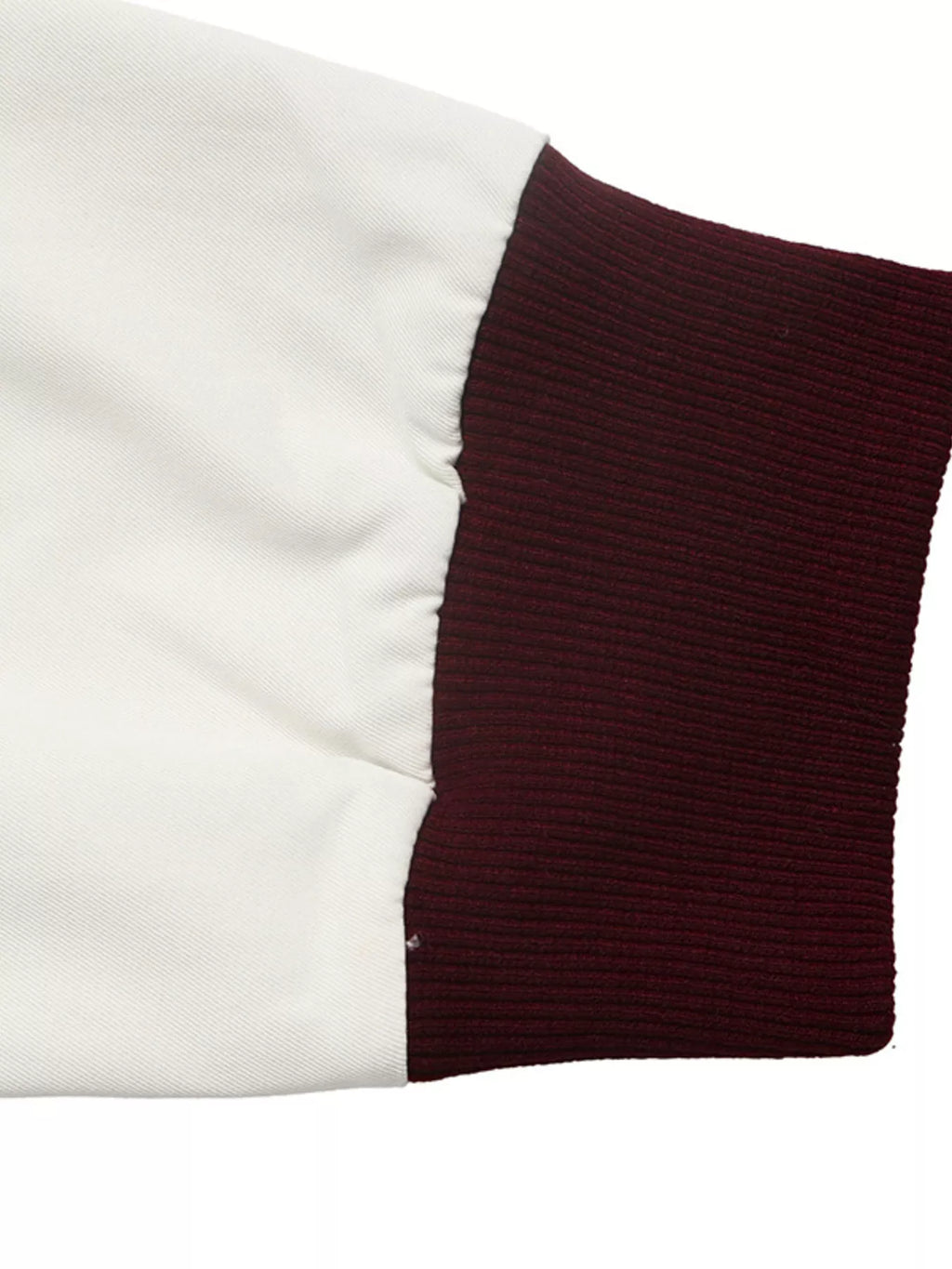 Contrast Trim Zip Up Jacket