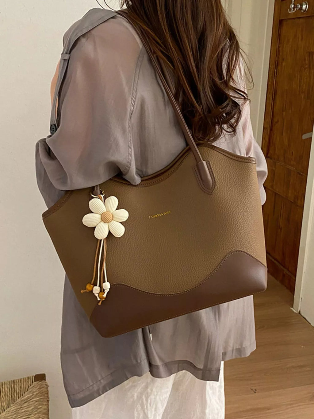 PU Leather Shoulder Bag