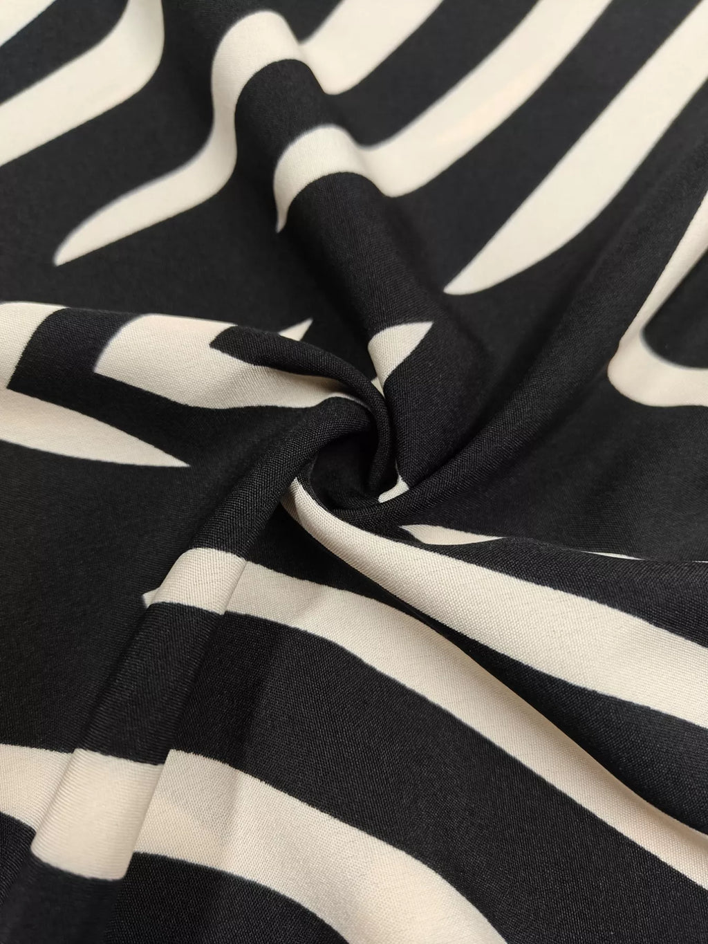 Chevron Print Wrap Maxi Dress