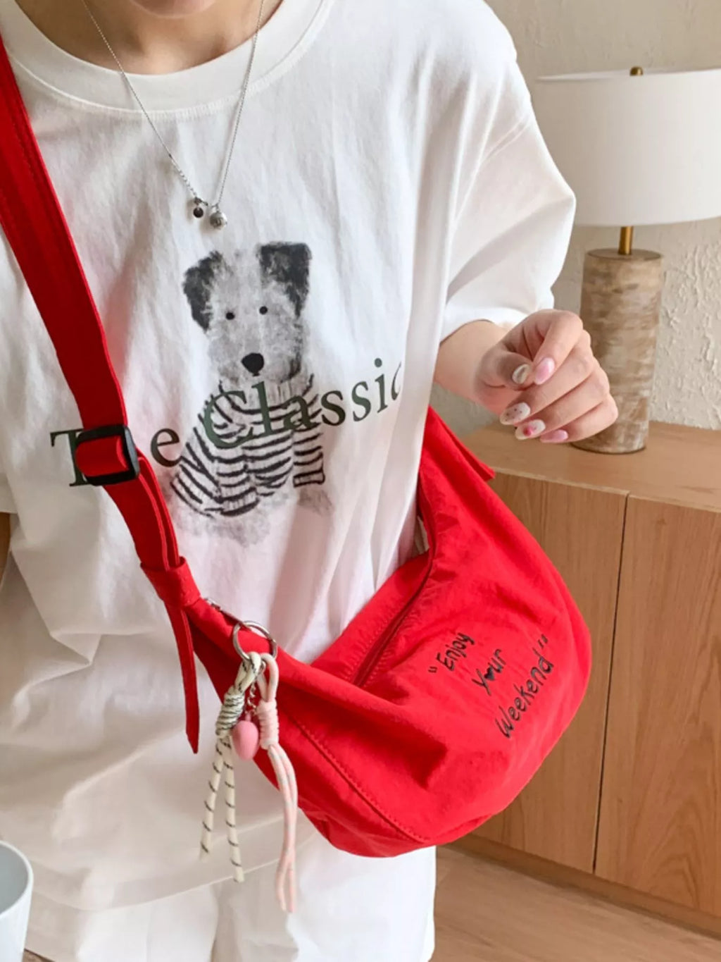 Adjustable Strap Shoulder Bag