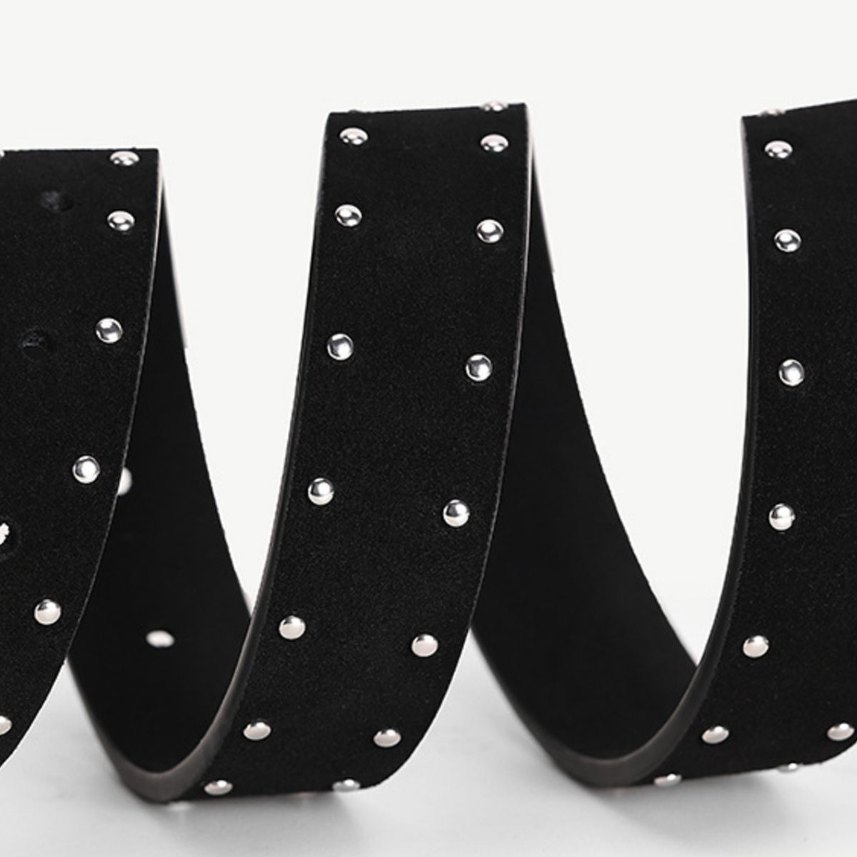Adjustable Fit Studded Belt
