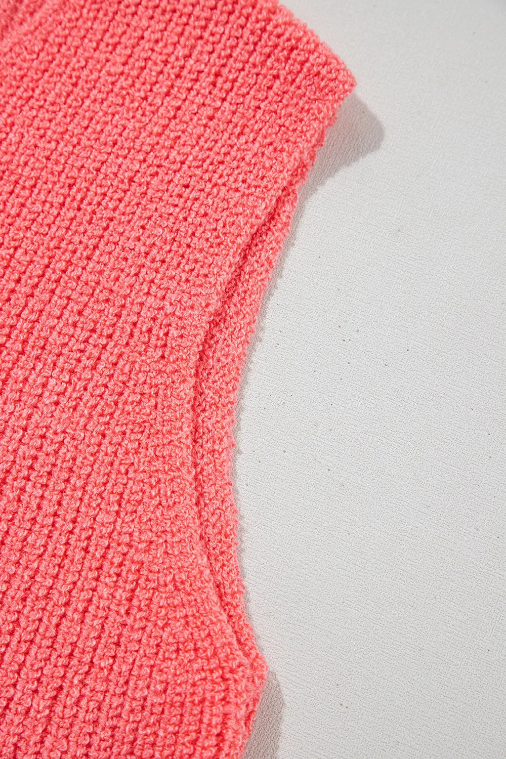 Double Tie V Neck Sweater Vest