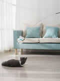 Interactive Feather Teaser Cat Wand Toy