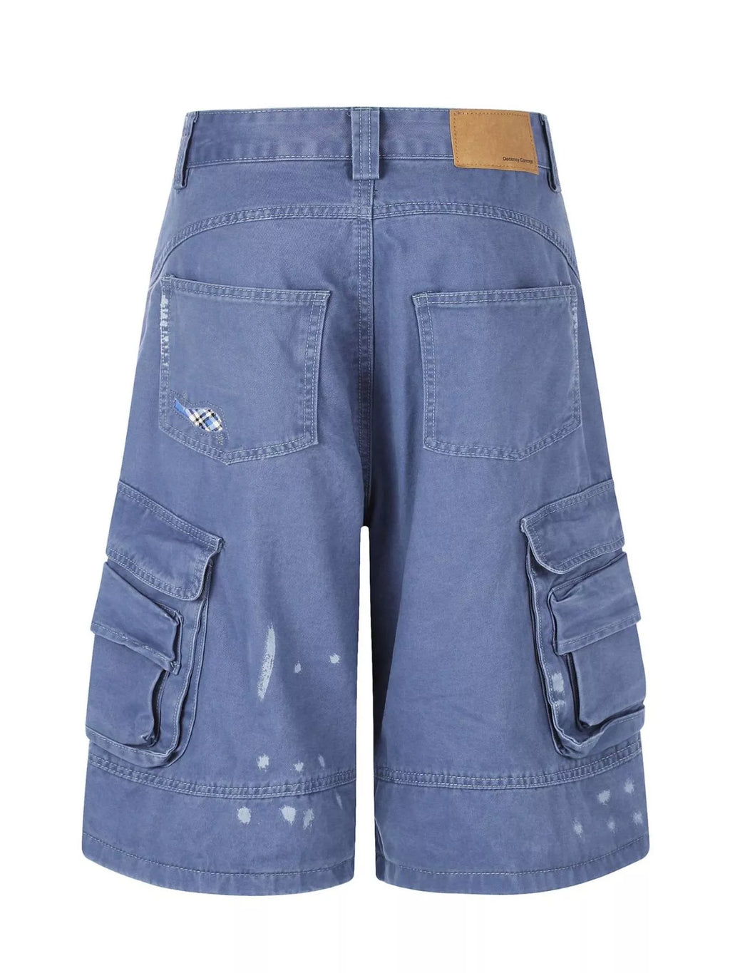 Men's Distressed Cargo Capris