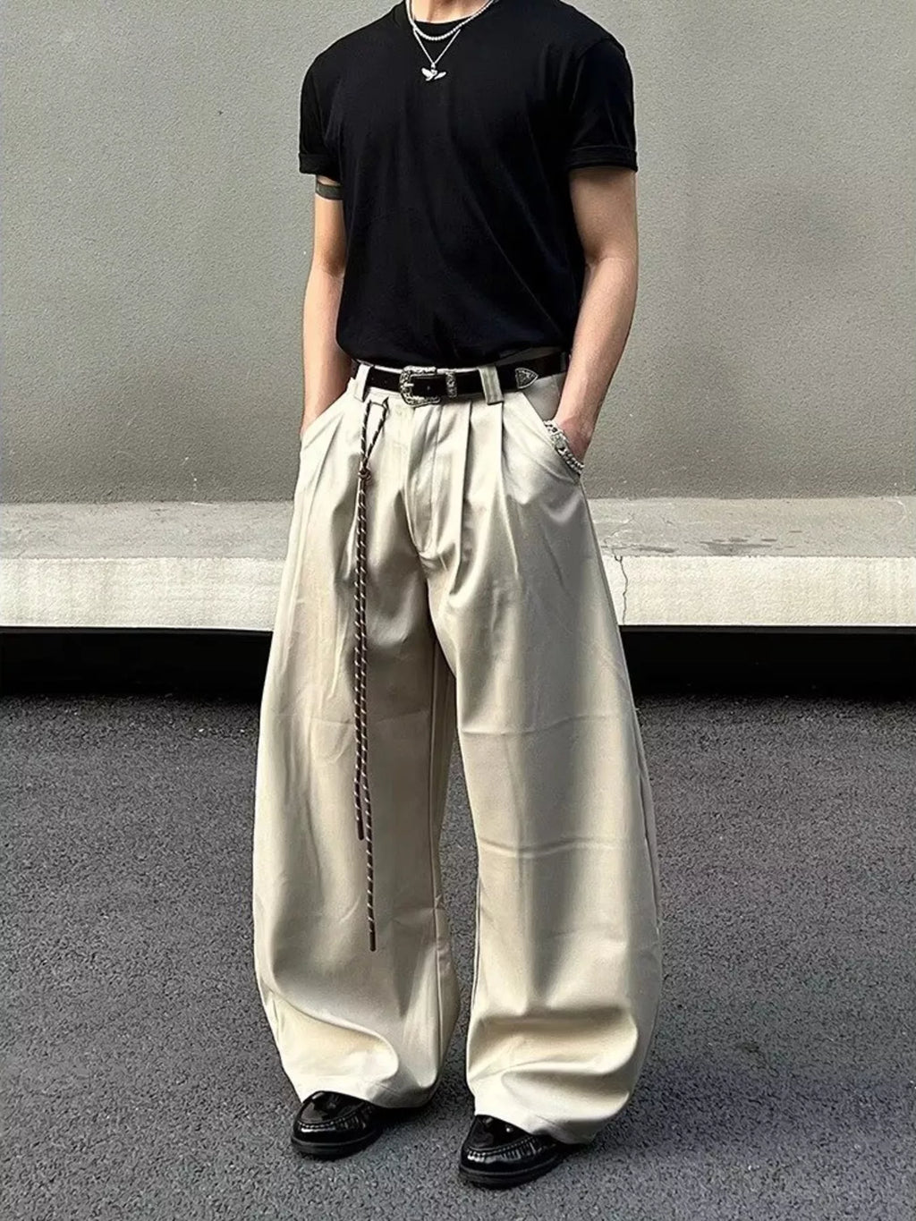 Men's Wide Leg Pants