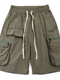 Men's Drawstring Cargo Shorts