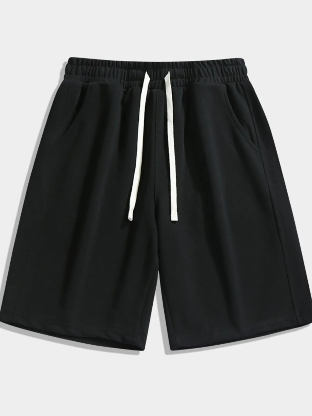 Men's Plus Size Drawstring Casual Shorts
