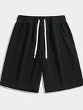 Men's Plus Size Drawstring Casual Shorts