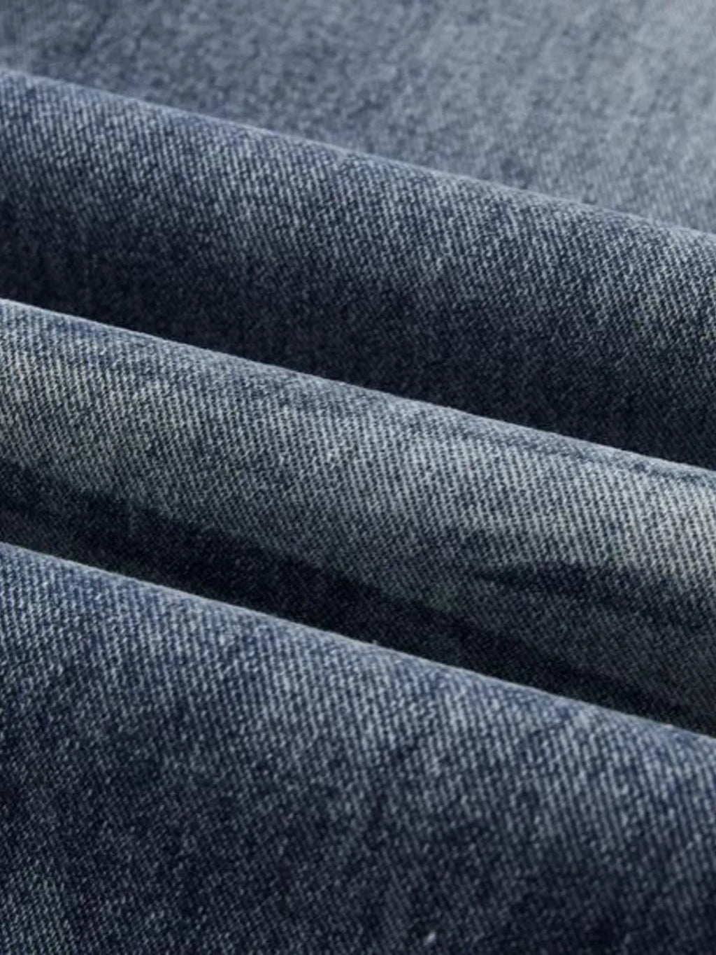 Men's Wash Wide Leg High-Rise Jeans