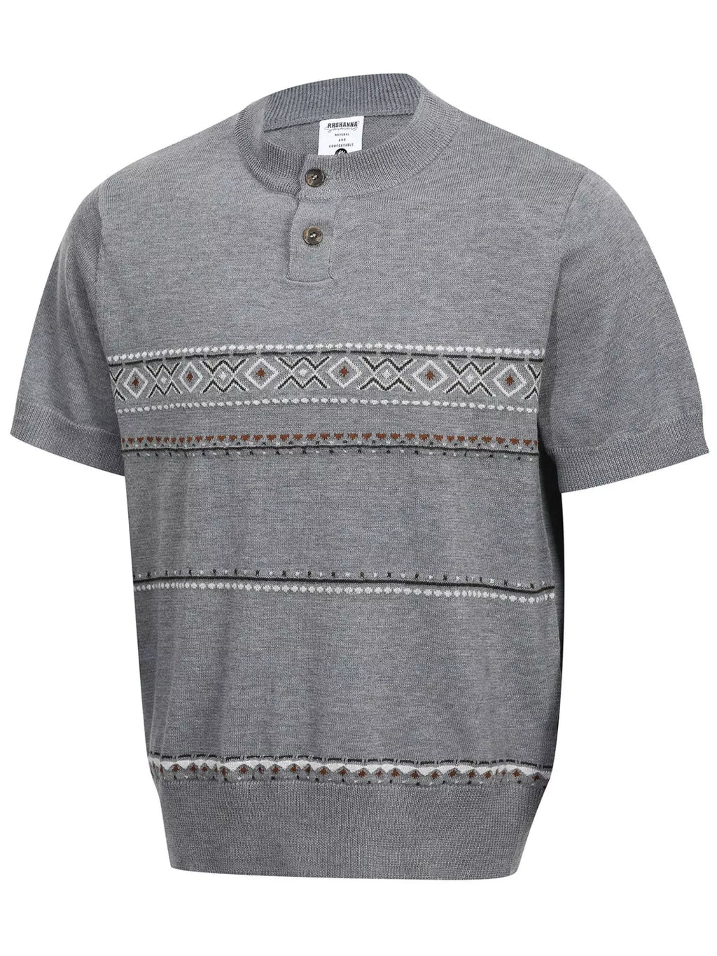 Men's Short Sleeve Knit Top