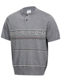 Men's Short Sleeve Knit Top