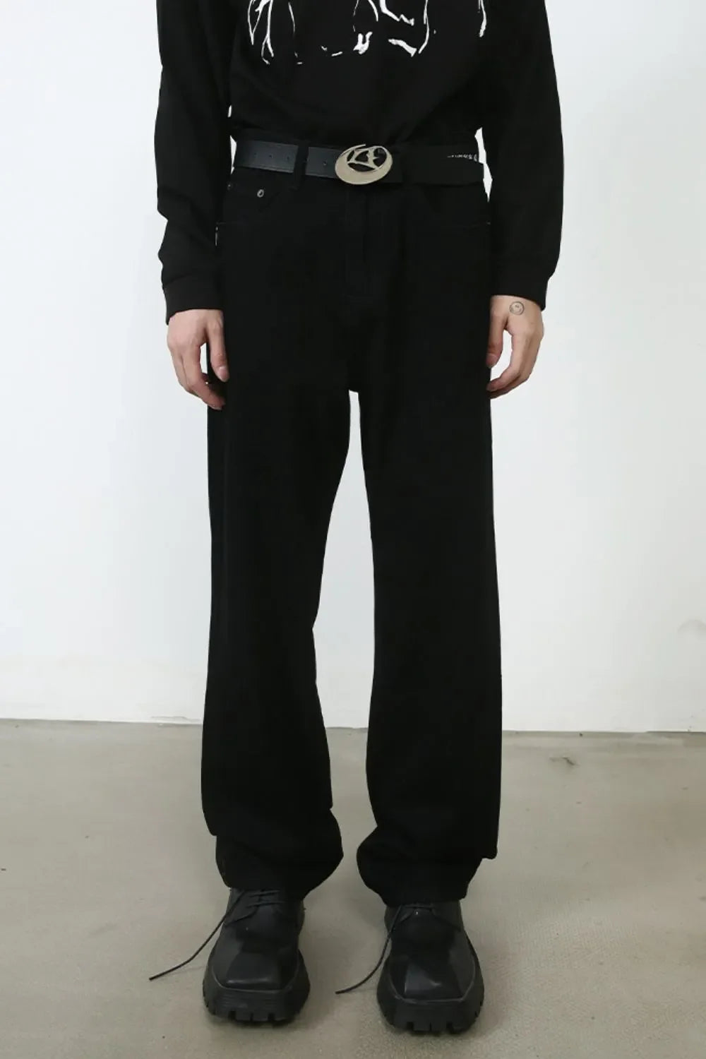 Men's Mid Rise Jeans with Pockets