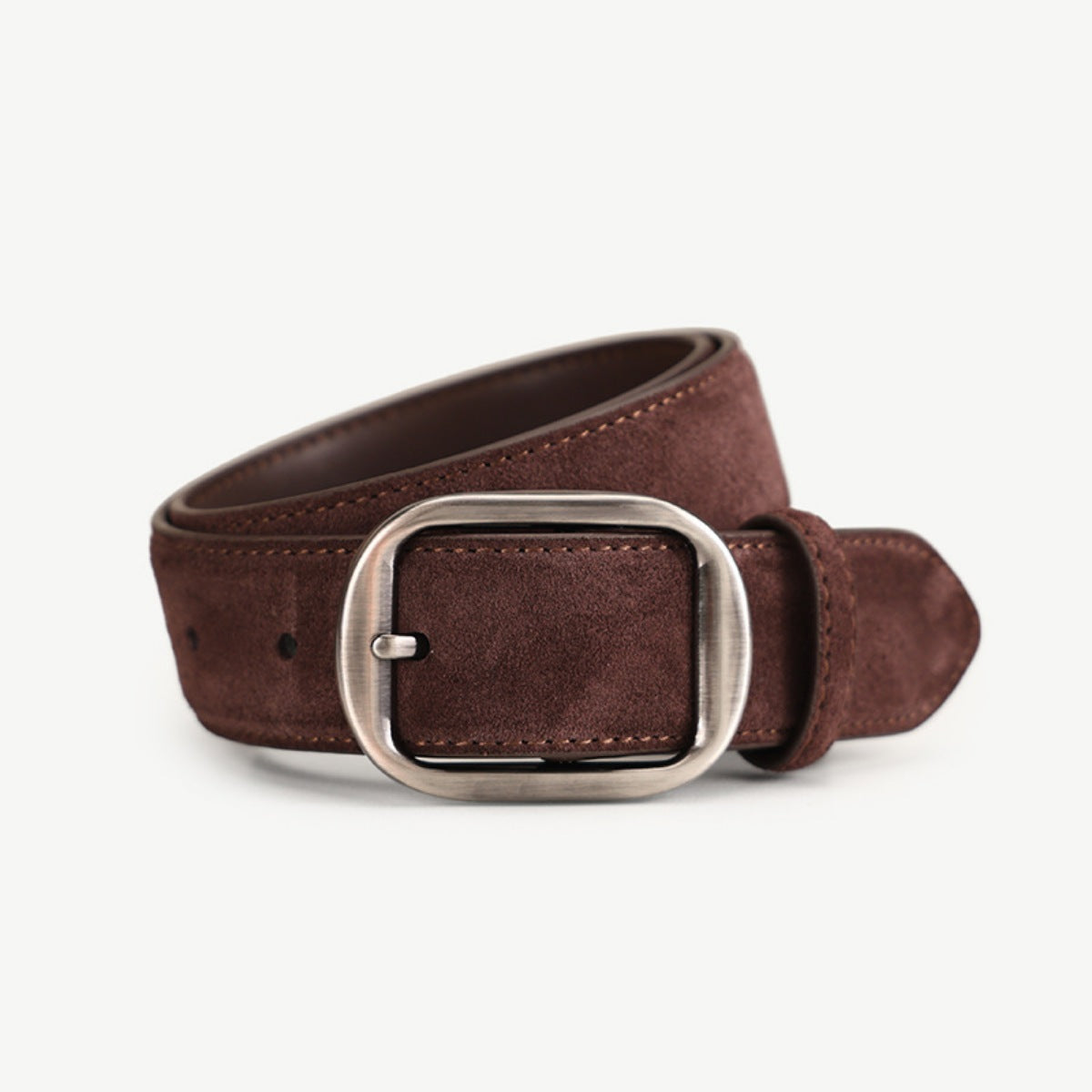 Silver Buckle Wide Waist Belt