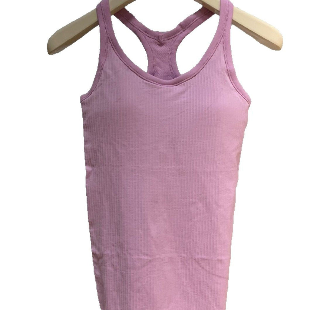 Ribbed Tank Top Yoga Wear For Women