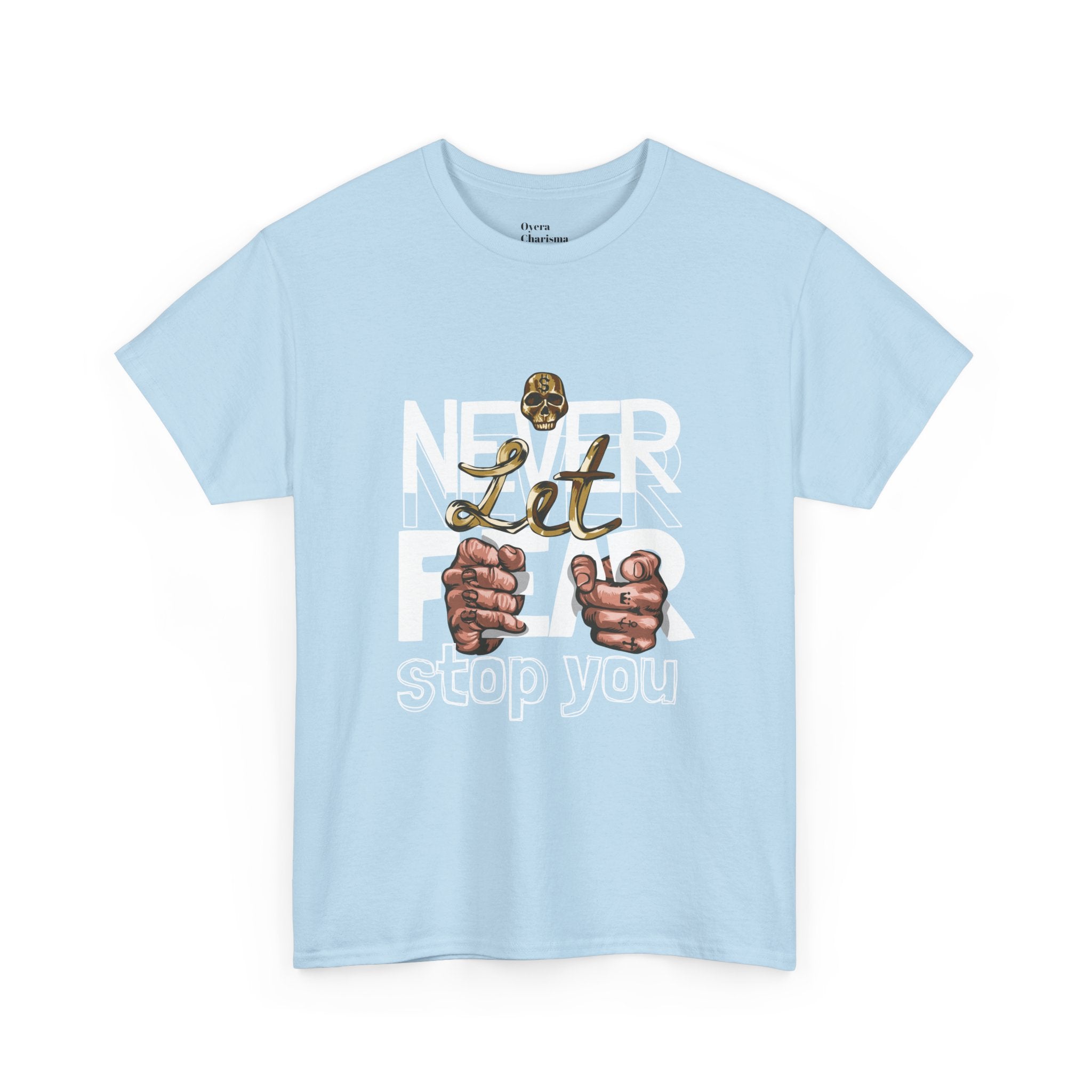 Never Give Up Heavy Cotton Tee