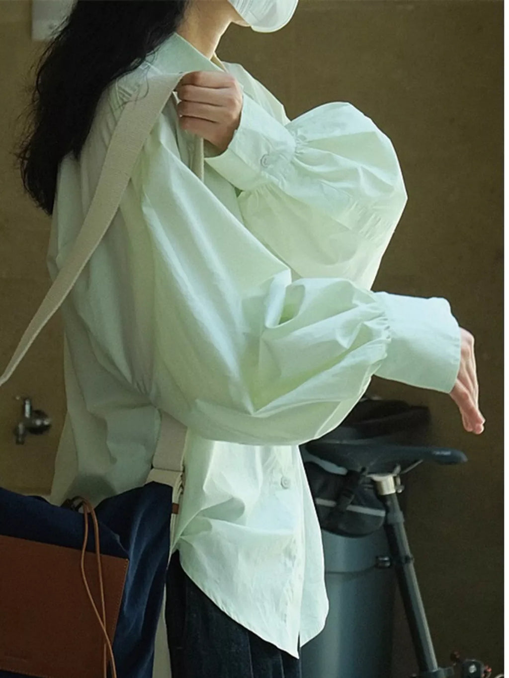 Oversized Long Sleeve Shirt