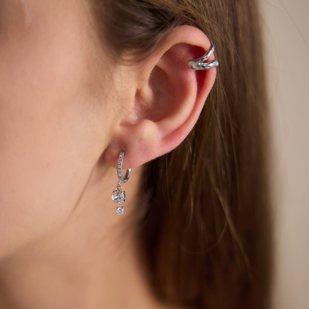 Color Zircon Drop Earrings Collection