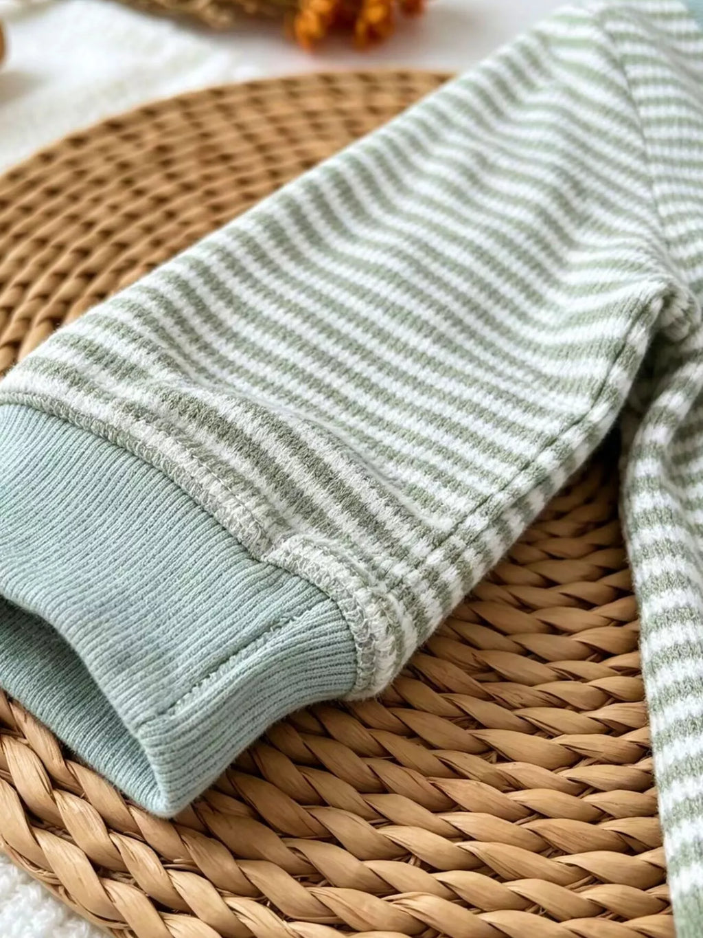 Children's Animal Striped Long Sleeve Jumpsuit