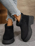 Round Toe Platform Boots