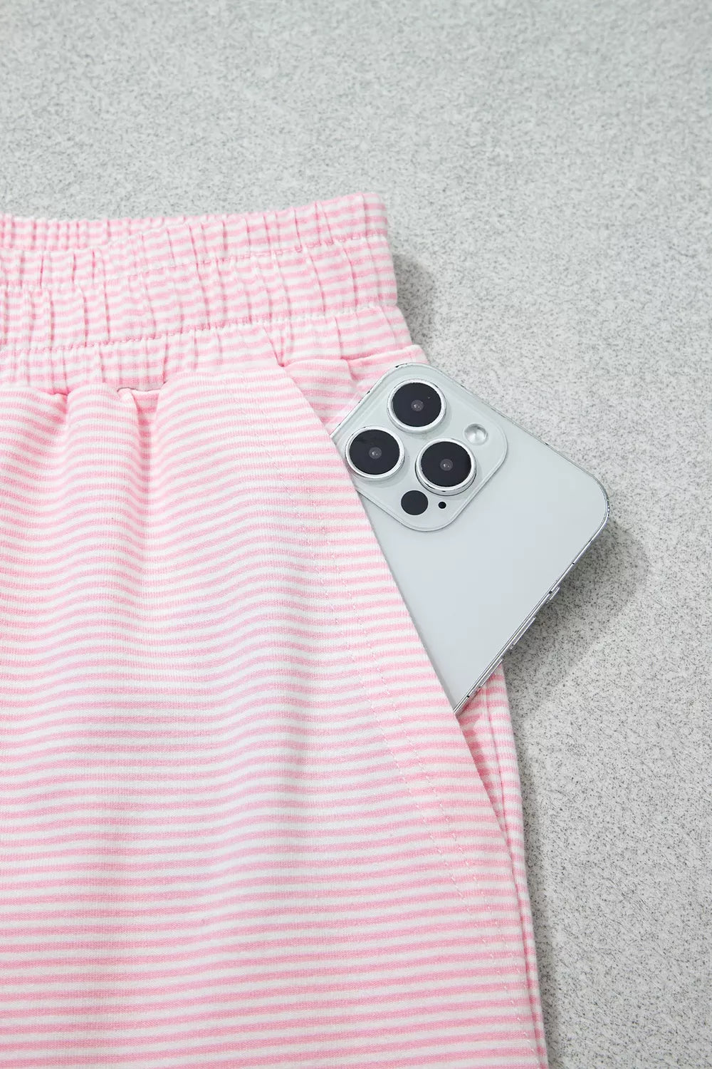 Striped Long Sleeve Top and Pants Set