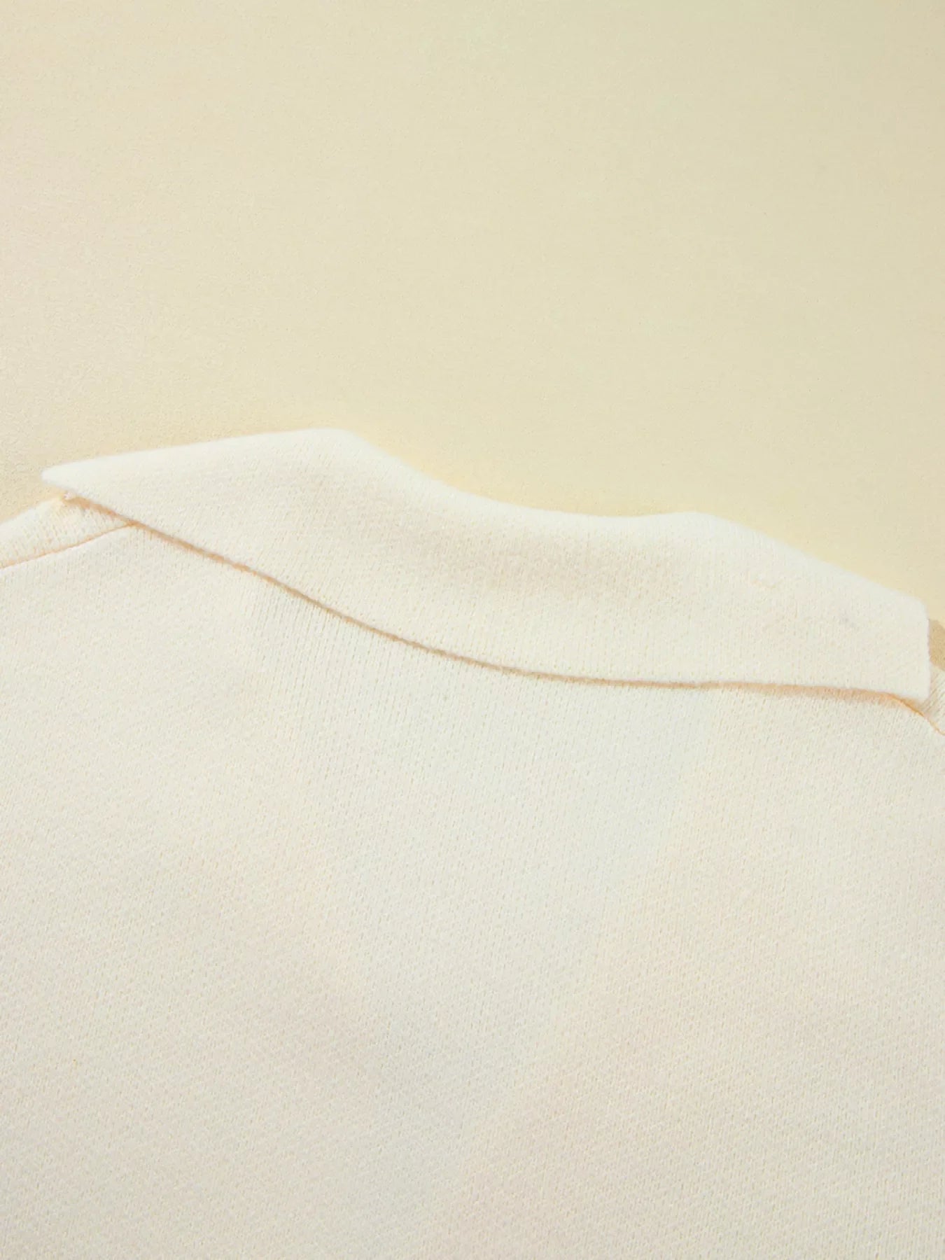 Solid Color Knit Lapel Collar Single Button Sweater Cardigan